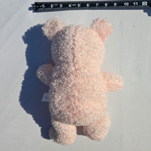 Sold -Plush Soft Pink Dusty Rose Mouse by Proud Toy Sweet Xtra Soft Shaggy Curly - Picture 11 of 12